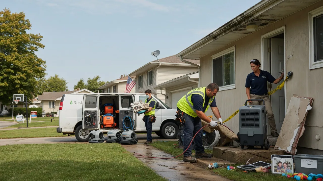 Water Damage Restoration in Greensboro, PA near me